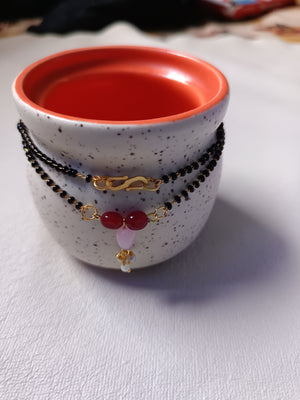 Red Beade Mangalsutra