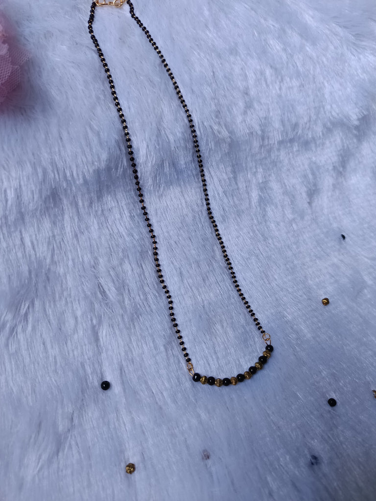 Half Kundan Mangalsutra