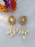 Cowrie Shell Earring