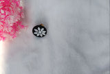 Black Fabric Finger Ring