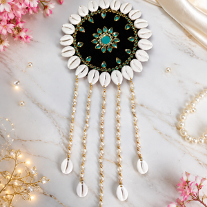 Turquoise Shell Hair Accessory