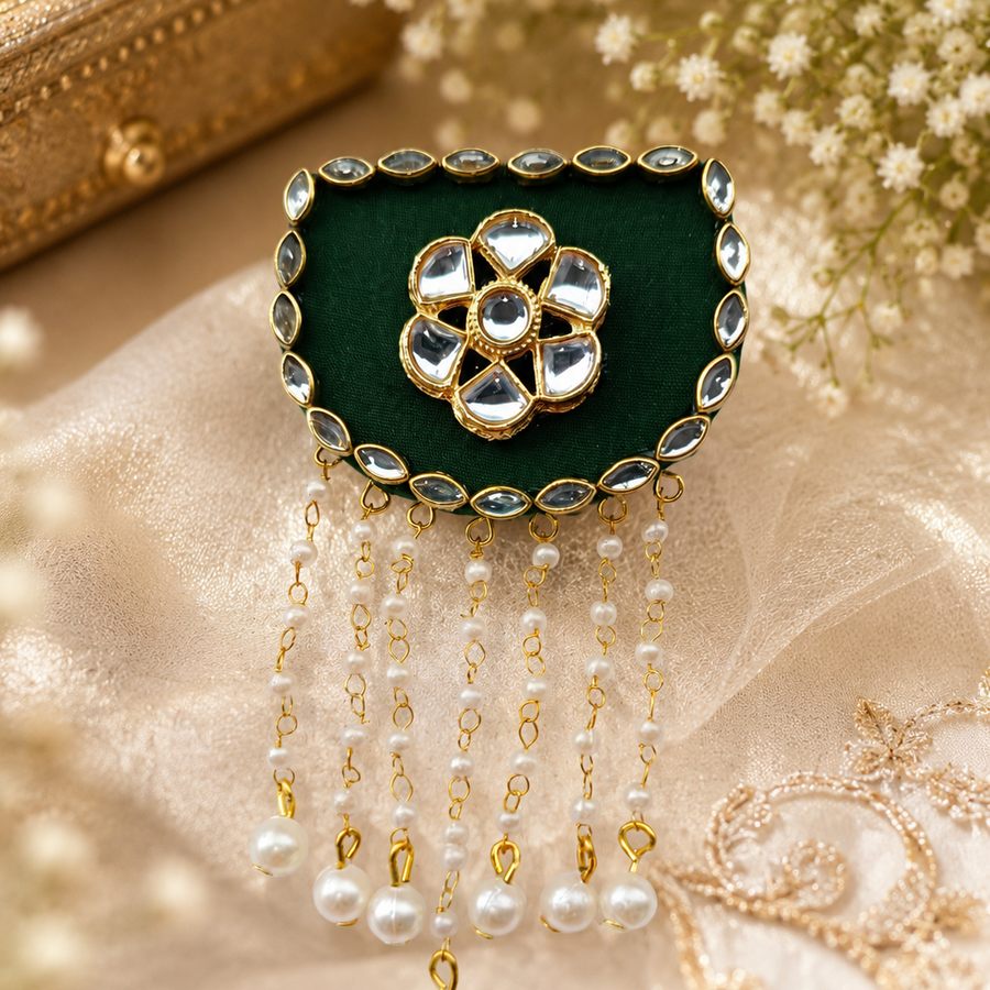 Royal Green Hair Pin