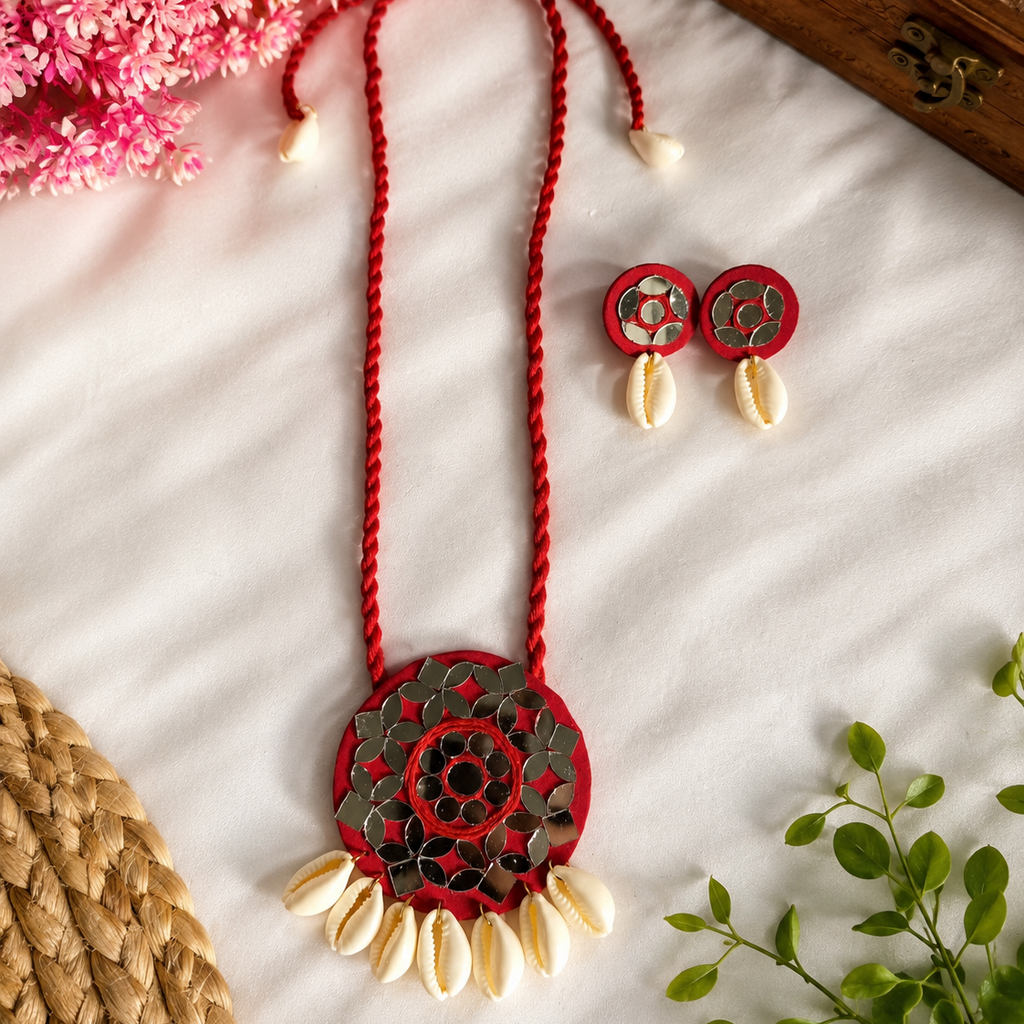 Traditional Garba Pendant Set