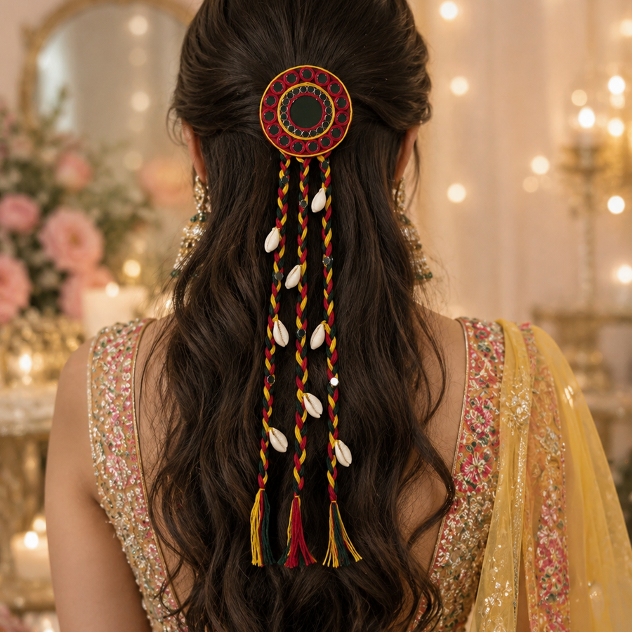 Handmade Festive Hair Ornament