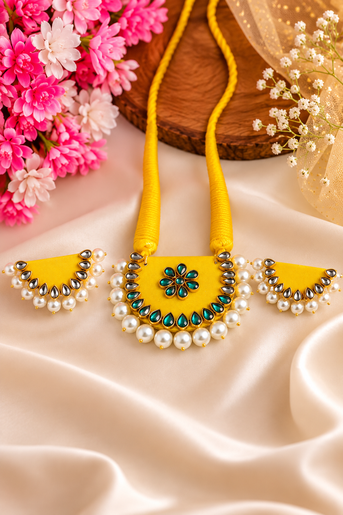 Handcrafted Festive Jewellery Set