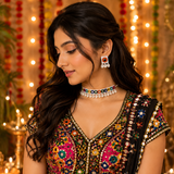 Navratri Mirror Shell Set