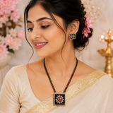 Traditional Square Pendant Set