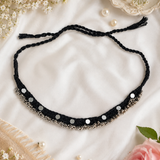 Navratri Black Mirror Choker