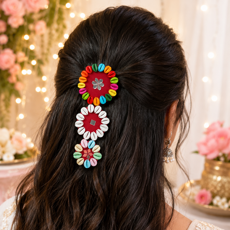 Colourful Shell Hair Accessories