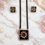 Traditional Square Pendant Set