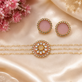 Blush Floral Choker Set