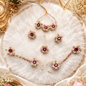 Rani Shell Floral Set