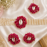 Pearl Cowrie Statement Jewellery