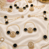 Noir Pearl Necklace Set